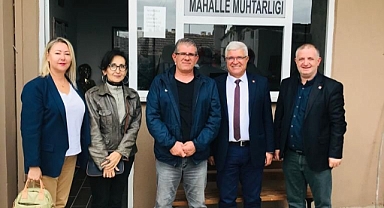 CHP’DEN MUHTARLARA ZİYARET