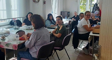 DİKİŞ KURSUNA YOĞUN TALEP