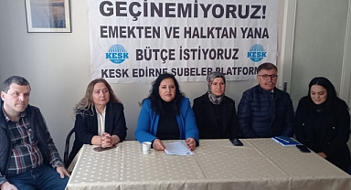 “EMEKTEN YANA, DEMOKRATİK HALK BÜTÇESİ İSTİYORUZ!”