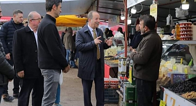 GÜRKAN, CUMARTESİ PAZARI KISA ZAMANDA TAMAMLANACAK