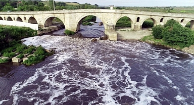 SU ERGENE NEHRİNE DEĞİL, MARMARA DENİZİNE DEŞARJ EDİLİYOR