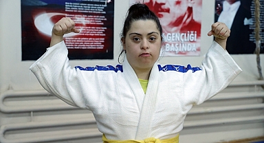 DOWN SENDROMLU BENGİ, ŞAMPİYONLUK HAYALİYLE ÇALIŞIYOR