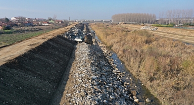 KANAL EDİRNE, TAŞKINLARA KARŞI GÜÇLENDİRİLİYOR