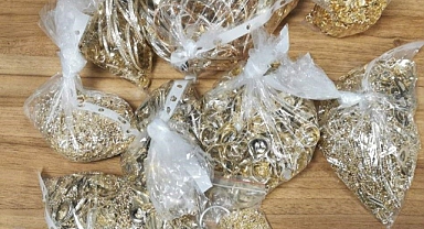 1 KİLO 170 GRAM ALTINLA YAKALANDI