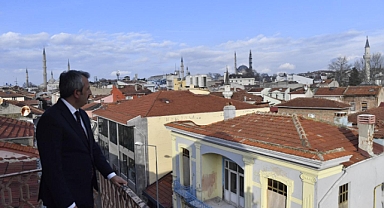 EDİRNE'DE TARİHİ KONAKLARIN RESTORASYONU SÜRÜYOR