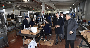 EDİRNE VALİSİ SEZER, OSB'DE İNCELEMEDE BULUNDU
