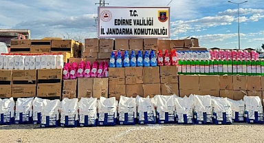 MARKETTE 4 TON SAHTE DETERJAN ELE GEÇİRİLDİ