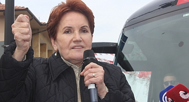 Akşener, Edirne'de, CHP'yi 3'cü Parti ilan etti