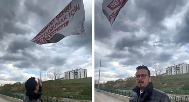 CHP afişine saldırı