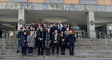 Edirne'de doktoru darbeden sanığın yargılanmasına devam edildi