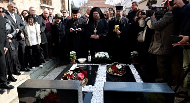EDİRNE'DEKİ BULGAR ORTODOKS KİLİSESİ'NİN RAHİBİ ÇIKIRIK, ÖLÜMÜNÜN 1'İNCİ YILINDA ANILDI
