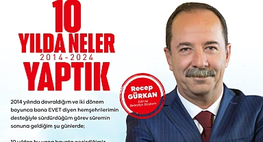Gürkan, 10 yılda yapılanları anlatacak