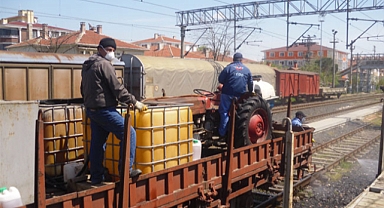 TREN YOLLARINDA İLAÇLAMA YAPILACAK
