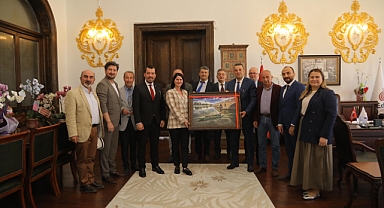 Başkan Akın’a turizm Haftası ziyareti