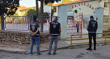 Edirne'de okul çevrelerinde denetim yapıldı