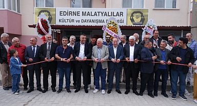 Edirne Malatyalılar Derneği yeni yerinde