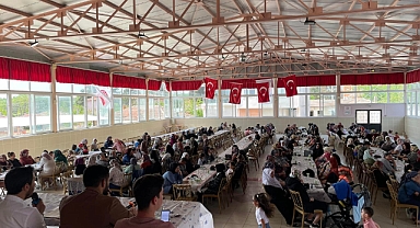 Lalapaşa’da şükür duası yapıldı