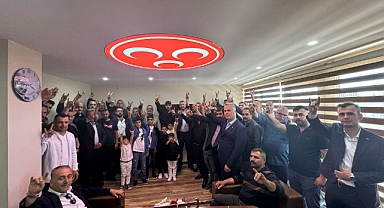 MHP Edirne il başkanlığında yoğun katılım ile bayramlaşma programı