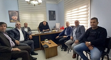 Şenol’a dostlarından hayırlı olsun ziyareti