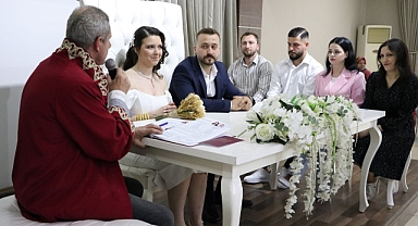 Trakya'da 29 çift evlenmek için 24.04.2024 tarihini seçti