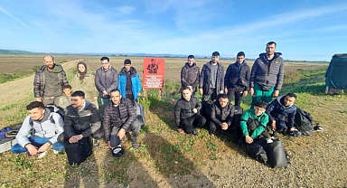 Trakya'da 39 düzensiz göçmen yakalandı