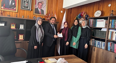 Üniversite öğrencileri Gazze'yi unutmadı