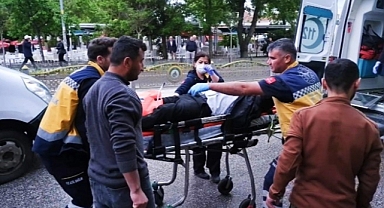 Yaya geçidini kullanmadı canından oluyordu