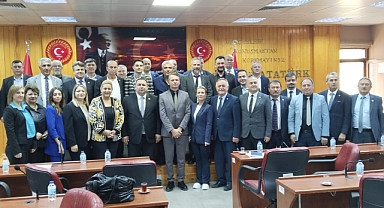 Yeni başkanı ziyaret ettiler