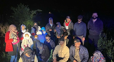 21 düzensiz göçmen yakalandı