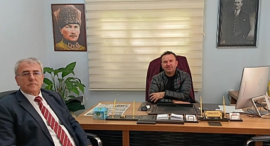 Başkan Erken' den Şenol'a hayırlı olsun ziyareti