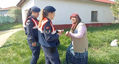 Jandarma KADES uygulaması tanıtmaya devam ediyor