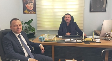 Müdür Lale’den, Şenol’a ziyaret