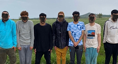 20 düzensiz göçmen yakalandı