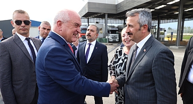 Bulgaristan Başbakanı Glavçev ile Edirne Valisi Sezer, sınırdaki Ortak Temas Noktası'nda görüştü