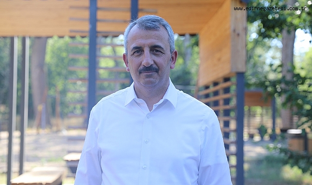 Edirne Söğütlük Millet Bahçesi'ndeki çalışmalarda sona gelindi