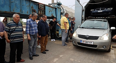 Gurbetçiler arabalı treni tercih ediyor