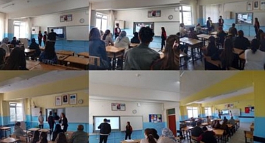 Lise öğrencilerinden Twınnıng projesi