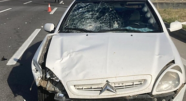 Otomobilin çarptığı motosikletin sürücüsü öldü