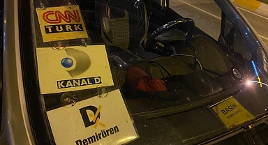 Sahte araç basın kartıyla yakalanan firari hükümlü gözaltına alındı