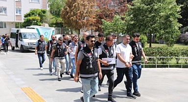 Suç örgütü operasyonunda 5 tutuklama
