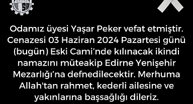 Yaşar Peker, hayatını kaybetti