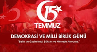 15 Temmuz Anma Programı Belli Oldu