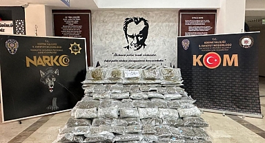 266 kilo 489 gram skunk ele geçirildi