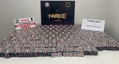 34 bin 118 sentetik uyuşturucu ele geçirildi