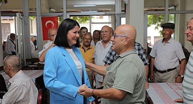 AKIN, VATANDAŞLARLA BULUŞTU