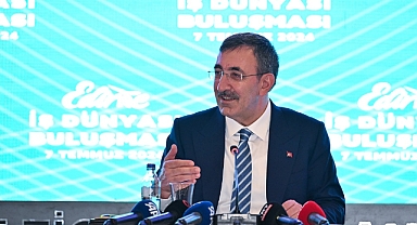 Cumhurbaşkanı Yardımcısı Yılmaz, Edirne İş Dünyası Buluşması'nda konuştu