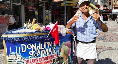 Geleneğin son temsilcisi ‘Dondurmacı Çetin Dede’