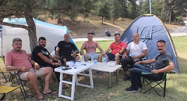 Güreşseverler Çadır Palace'ta konaklıyor