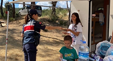 Jandarma çocukları unutmadı