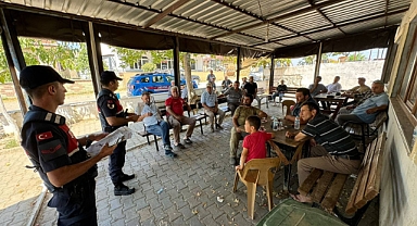 JANDARMA YANGINLARA KARŞI UYARDI